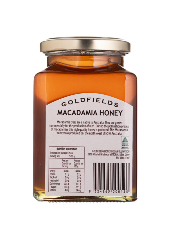 Beekeepers Reserve 500g Macadamia Honey - Image 2