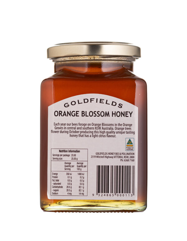 Beekeepers Reserve 500g Orange Blossom Honey - Image 2